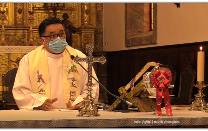 PRIMEIRA MISSA COM FIÉIS APÓS O CONFINAMENTO TOTAL – Igreja Matriz de Velas – Pe. António Duarte Azevedo (c/ vídeo)