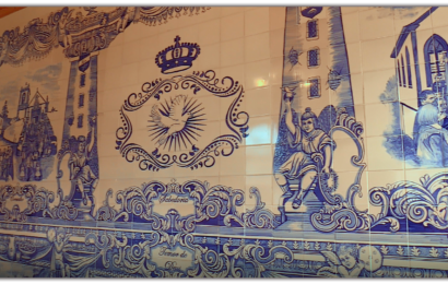 INAUGURAÇÃO DE PAINEL DE AZULEJOS – Império do Divino Espírito Santo das Manadas – Ilha de São Jorge (c/ vídeo)