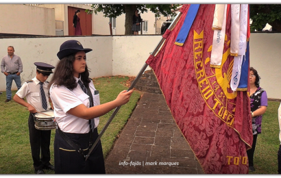 RECREIO TOPENSE saúda Nª Srª do Rosário – Vila do Topo – Ilha de São Jorge (c/ vídeo)