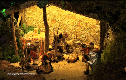 PRESÉPIO ANIMADO de José Eduardo Maciel – Velas – Ilha de São Jorge (c/ vídeo)