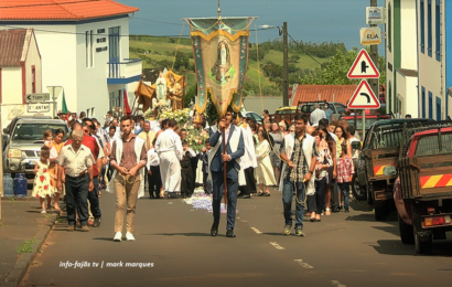 FESTA DE NOSSA SENHORA DE LOURDES (Procissão) – Santo Antão – Ilha de São Jorge (c/ vídeo)