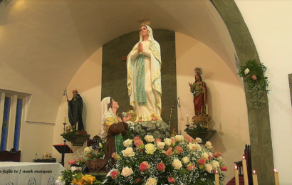 MISSA EM HONRA DE NOSSA SENHORA DE LOURDES – Santo Antão – Ilha de São Jorge (c/ vídeo)