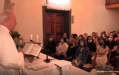 MISSA NA FAJÃ DOS CUBRES – Nª Srª de Lourdes – Ilha de São Jorge (c/ vídeo)
