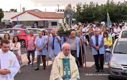 FESTA DA SENHORA DAS DORES (Procissão) – Fajã do Ouvidor – Ilha de São Jorge (c/ vídeo)