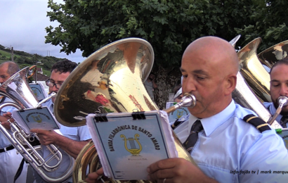 “FILARMÓNICA DE SANTO AMARO” – Festa de Nª Srª do Socorro – Biscoitos / Calheta – Ilha de São Jorge (c/ vídeo)