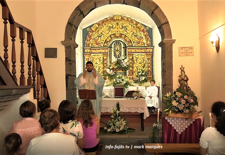 “MISSA SOLENE” – FESTA DA SENHORA DA LUZ – Queimada / Santo Amaro – Ilha de São Jorge (c/ vídeo)