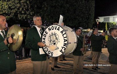 “NOVA ALIANÇA” desfila no DIA DAS MONTRAS – Vila de Velas – Ilha de São Jorge (c/ vídeo)