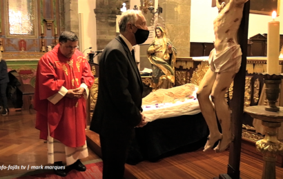 “CELEBRAÇÃO DA PAIXÃO DO SENHOR” – Velas – Com a presença do Presidente da República – Ilha de São Jorge (c/ vídeo)