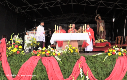 FESTA DE SÃO JORGE “Missa Campal” – Vila das Velas – Ilha de São Jorge (c/ vídeo)