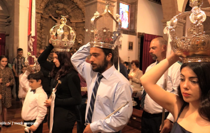 “Missa e Imposição das Coroas” – 3º Jantar / Vila do Topo – Ilha de São Jorge (c/ vídeo)