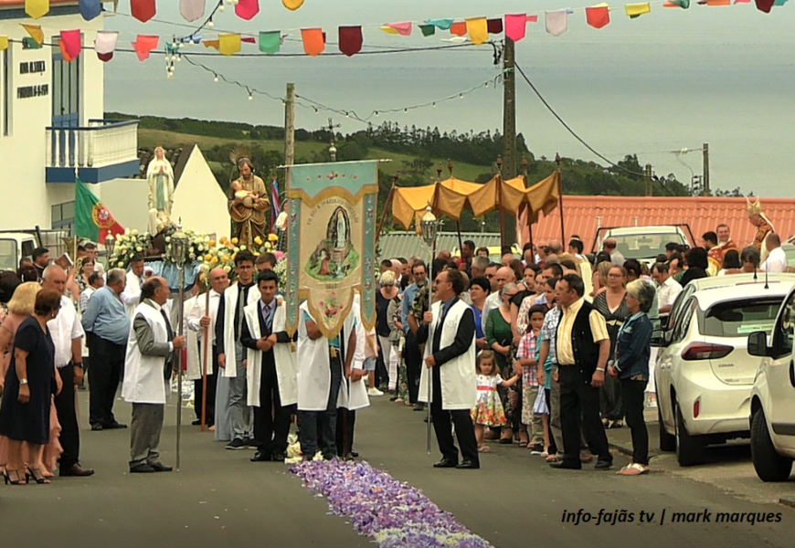 “Procissão de Nª Srª de Lourdes” – Santo Antão – Ilha de São Jorge (c/ vídeo)