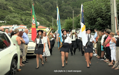 “Recreio Nortense” abrilhantou a Festa da Senhora das Dores – Fajã do Ouvidor – Ilha de São Jorge (c/ vídeo)