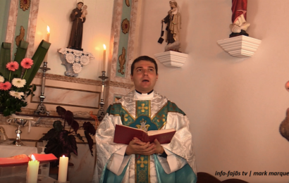 Fajã da Ribeira D`Areia – Missa Solene – Senhora de Fátima – Ilha de São Jorge (c/ vídeo)
