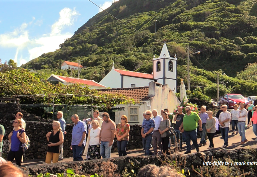 Fajã da Ribeira D`Areia – Procissão da Senhora de Fátima – Ilha de São Jorge (c/ vídeo)