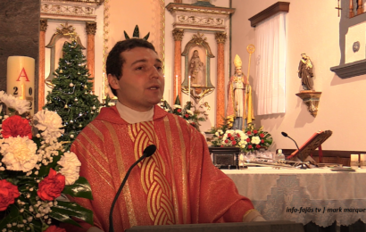 Padre João Farias faz agradecimentos e deixa mensagem aos Emigrantes – Norte Pequeno – Ilha de São Jorge (c/ vídeo)