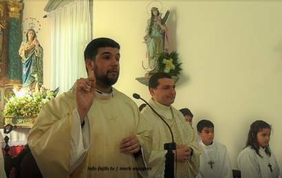 Padre Sandro Costa agradece à comunidade da freguesia de Santo Amaro – Ilha de São Jorge (c/ vídeo)