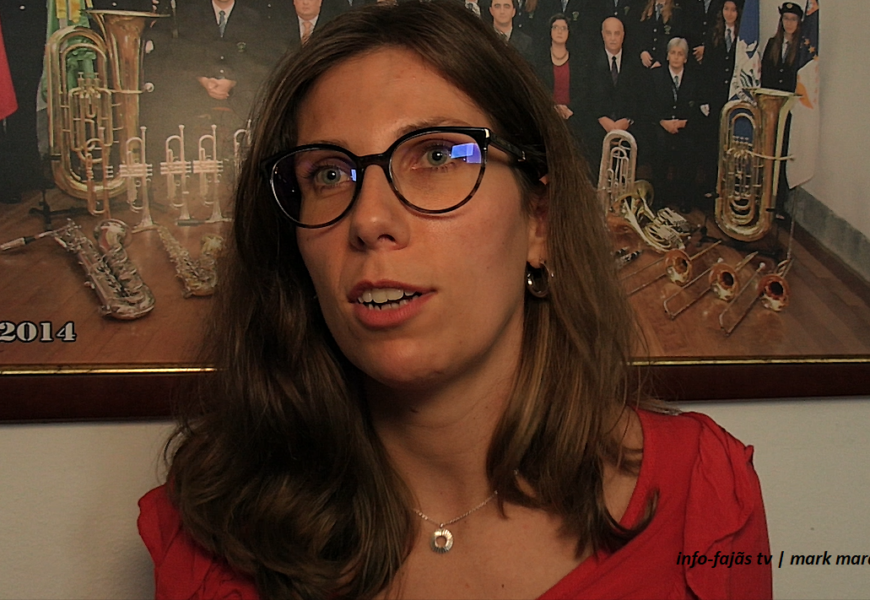 Entrevista com RENATA BERNARDO – Presidente da Direção da Sociedade Estímulo – Calheta – Ilha de São Jorge (c/ vídeo)
