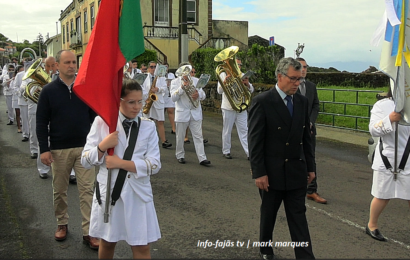 “Banda Filarmónica de Santo Amaro” abrilhantou a Festa ao Divino – Santo Amaro – Ilha de São Jorge  (c/ vídeo)
