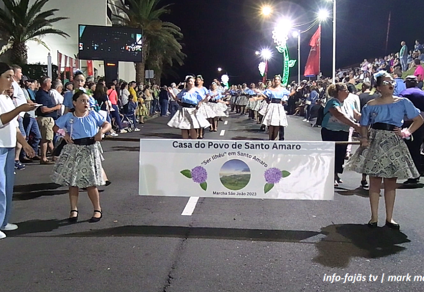 “MARCHA DA CASA DO POVO DE SANTO AMARO” (2023) – Ilha de São Jorge (c/ vídeo)