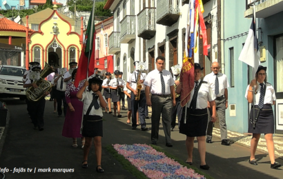 “RECREIO TOPENSE” participou na Festa de Nª Srª do Rosário – Vila do Topo – Ilha de São Jorge (c/ vídeo)