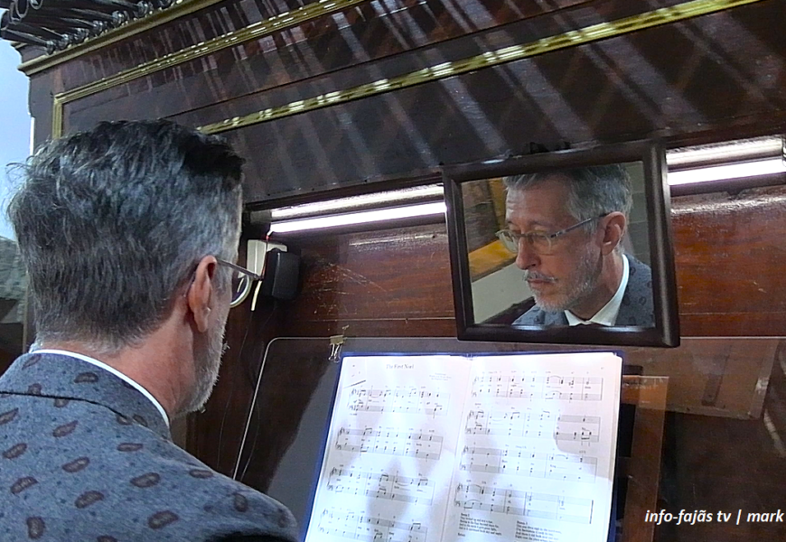 “ANTÓNIO PEDROSO” Organista Titular da Igreja Matriz de São Jorge – Velas – Ilha de São Jorge (c/ vídeo)