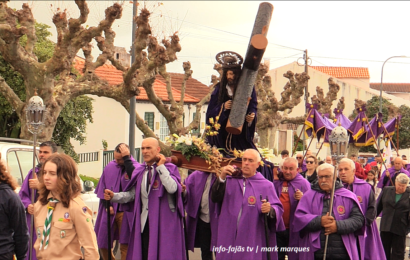 Procissão do “SENHOR DOS PASSOS” (Encontro) – Vila das Velas – Ilha de São Jorge (c/ vídeo)