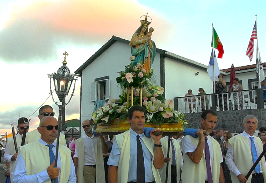 ROSAIS – Procissão em honra de Nª Srª do Rosário – Ilha de São Jorge (15.08.2024) (c/ vídeo)