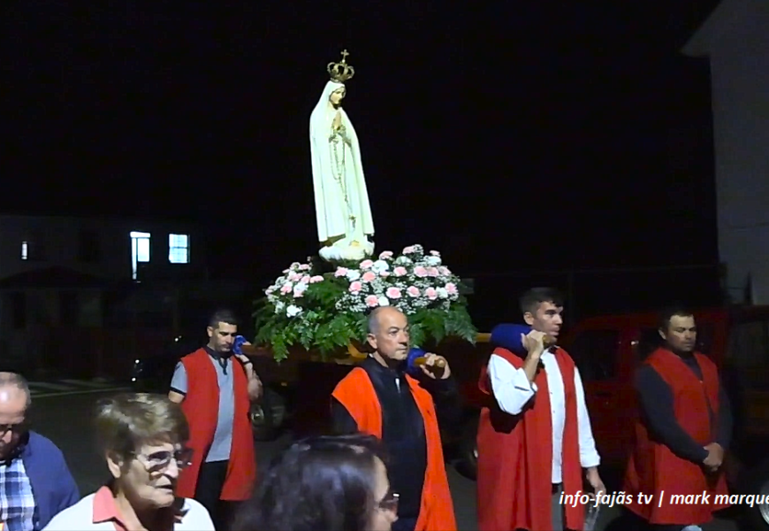 “PROCISSÃO DAS VELAS” – Nª Srª de Fátima – Santo Amaro – Ilha de São Jorge (12.10.2024) (c/ vídeo)