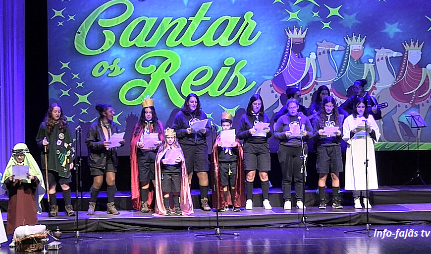 “Grupo de Reis” Escuteiros de Velas e Santo Amaro – Auditório Municipal das Velas – Ilha de S. Jorge (06.01.2025) (c/ vídeo)