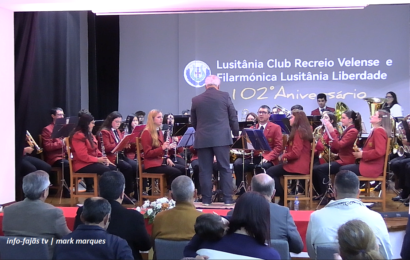 “CONCERTO DA BANDA FILARMÓNICA LIBERDADE” – Lusitânia Club Recreio Velense – S. Jorge (18.02.2025) (c/ vídeo)