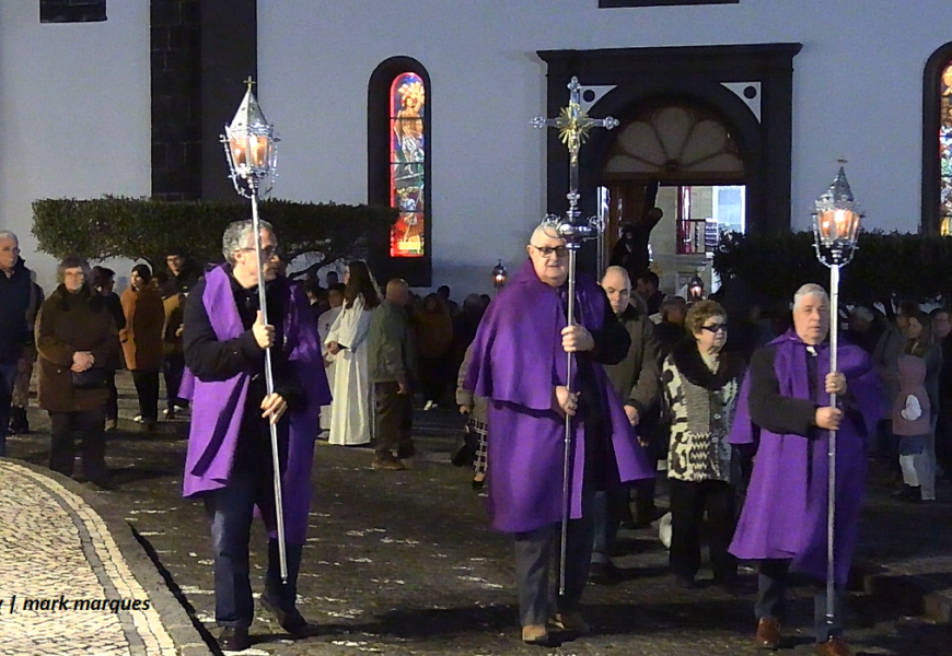 MUDANÇA DOS PASSOS (Procissão) – Vila das Velas – Ilha de São Jorge (22.03.2025) (c/ vídeo)