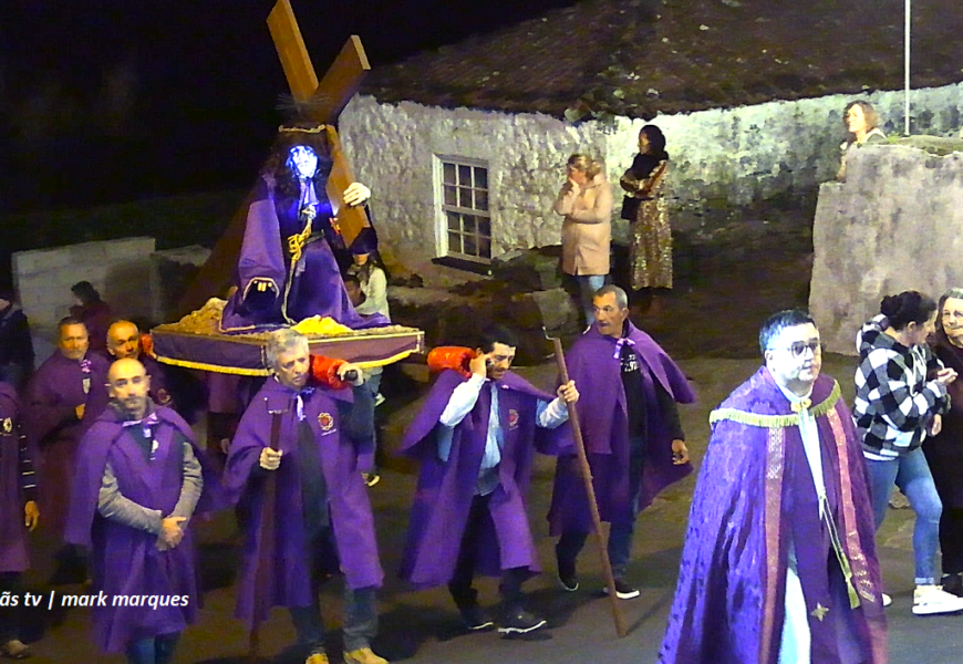 URZELINA – Procissão da mudança do Senhor dos Passos – Ilha de São Jorge (29.03.2025) (c/ vídeo)