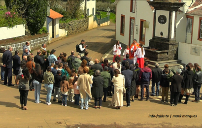“BÊNÇÃO DOS RAMOS / SANTA UNÇÃO” – Santo Antão – Ilha de São Jorge (13.04.2025) (c/ vídeo)