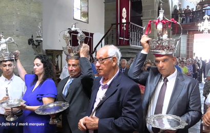 “IMPOSIÇÃO DAS COROAS” – Império do Livramento – Vila das Velas – Ilha de São Jorge (29.06.2025) (c/ vídeo)