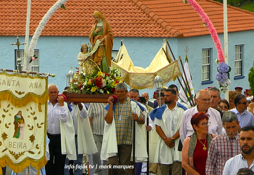 “FESTA EM HONRA DE SANT`ANA” – (Procissão) – Beira – Ilha de São Jorge (27.07.2025) (c/ vídeo)