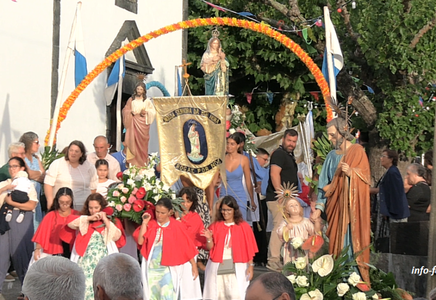 “FESTA DA SRª DA BOA HORA” (Procissão) – Boa Hora / Santo Amaro – Ilha S. Jorge (14.09.2025) (c/ vídeo)