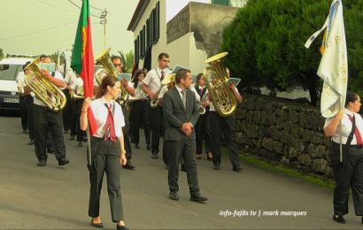 “BANDA FILARMÓNICA DE SANTO AMARO” – Festa Srª da Luz – Queimada – Ilha de São Jorge (19.10.2025) (c/ vídeo)