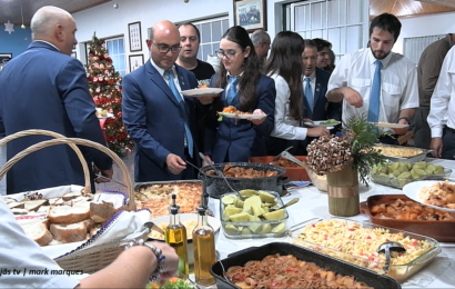 “JANTAR / CONVÍVIO” – Festa da Recreio de São Lázaro – Norte Pequeno – Ilha S. Jorge (17.12.2025) (c/ vídeo)