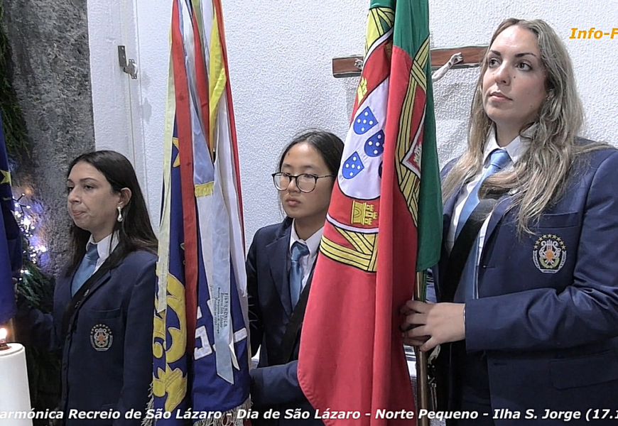 “NORTE PEQUENO EM FESTA” – Padroeiro São Lázaro – Ilha de São Jorge (17.12.2025) (c/ vídeo)
