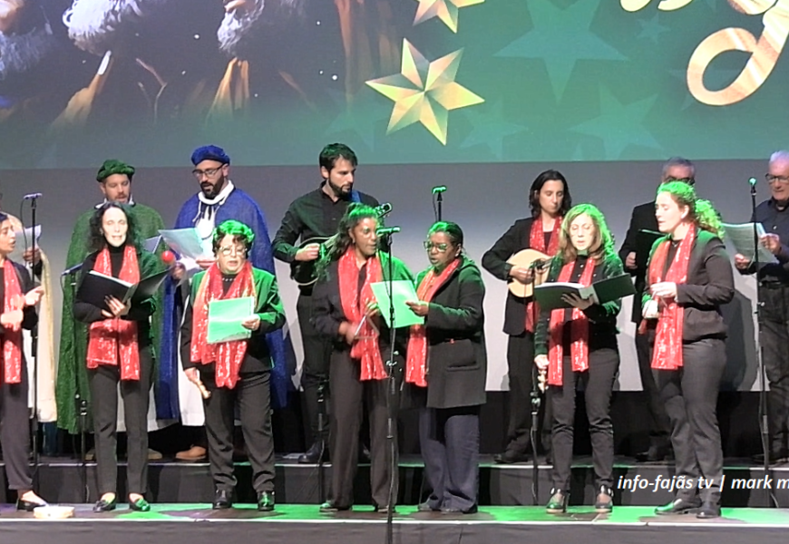 Grupo de Reis do Coro José Damião de Almeida – Auditório Velas – Ilha de S. Jorge (06.01.2026) (c/ vídeo)
