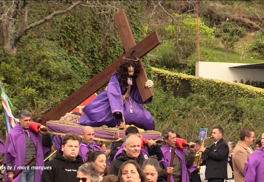 “PROCISSÃO DO SENHOR DOS PASSOS” (Encontro) – Urzelina – Ilha de São Jorge (08.03.2026) (c/ vídeo)